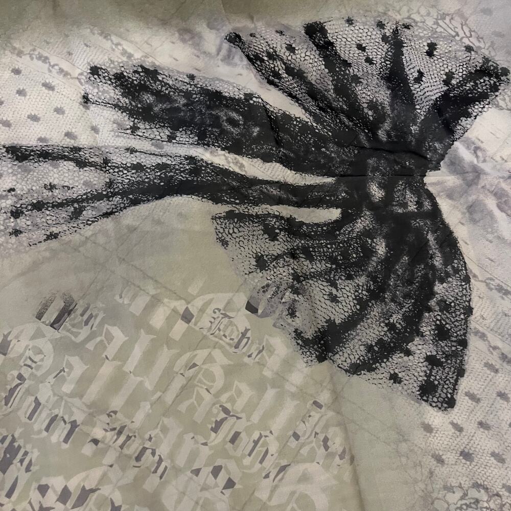 Vintage Silk John Galliano Scarf - Picture 2 of 5